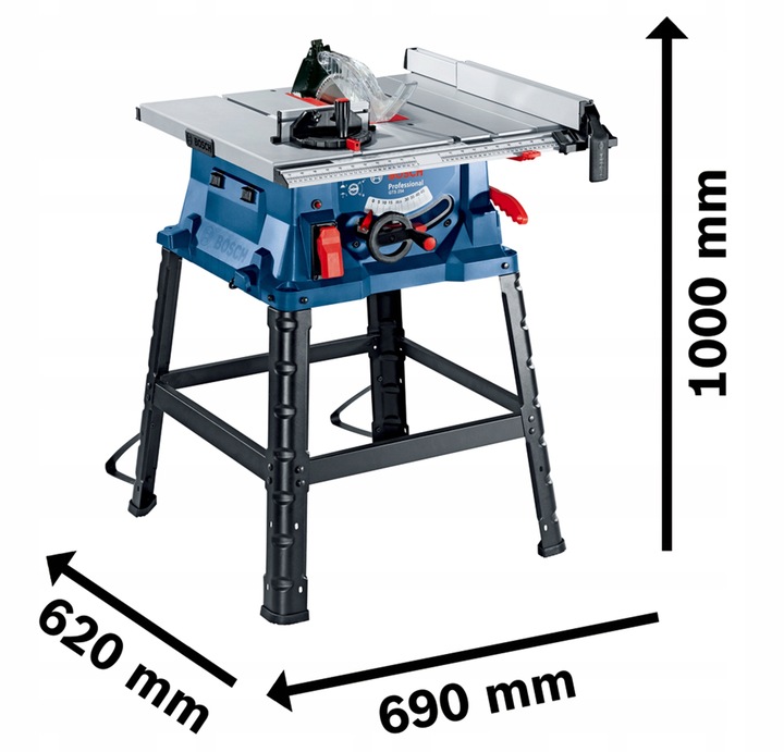 Bosch MOCNA PIŁA STOŁOWA KRAJZEGA PRZECINARKA DO DREWNA GTS 254 1800W