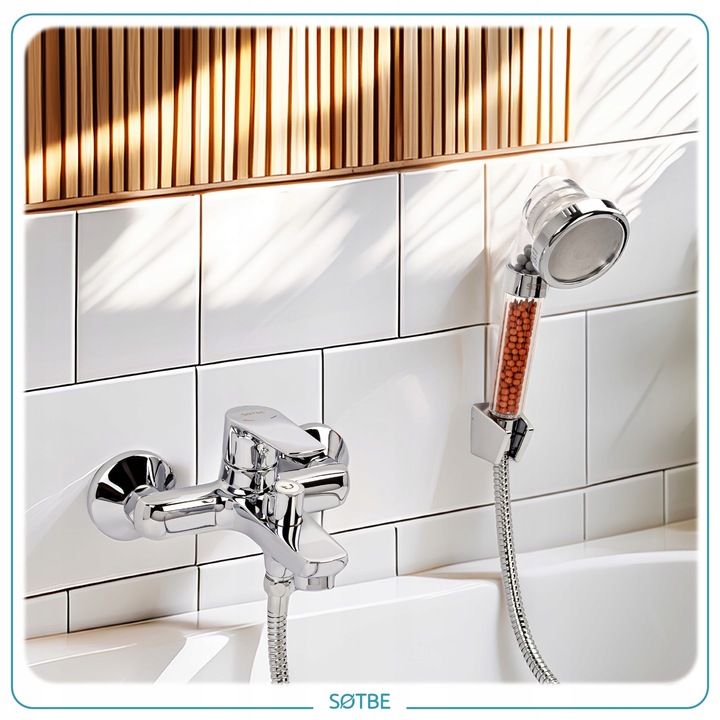 Słuchawka prysznicowa Wysokociśnieniowa 3W1 z filtrami Oszczędzająca Wodę