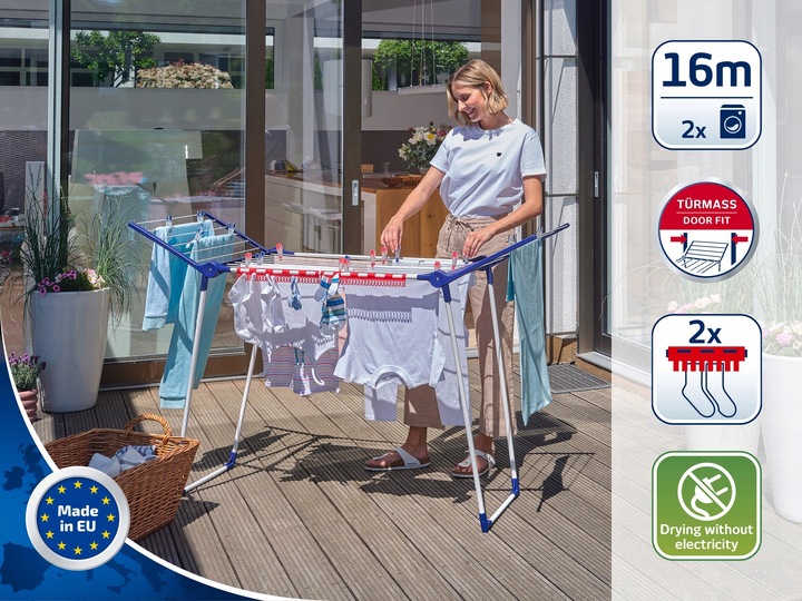 Suszarka na pranie Pegasus 160 Solid Slim Leifheit