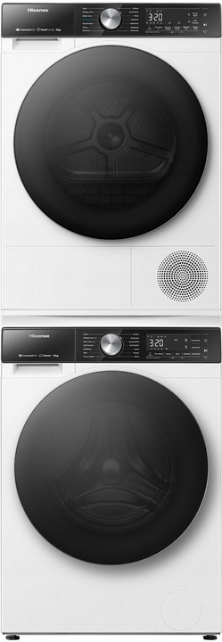 Łącznik pralki suszarki HISESNE WZXX90-BEW001 szuflada wysuwana