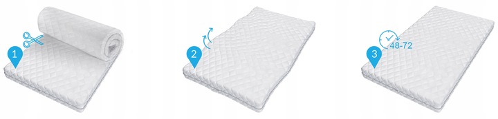 Materac 140x200 kokos NATURAL MAX exclusive 24 cm