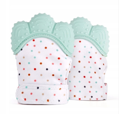 GRYZAK RĘKAWICZKA NA ZĄBKOWANIE NIEMOWLĘ KOLORY