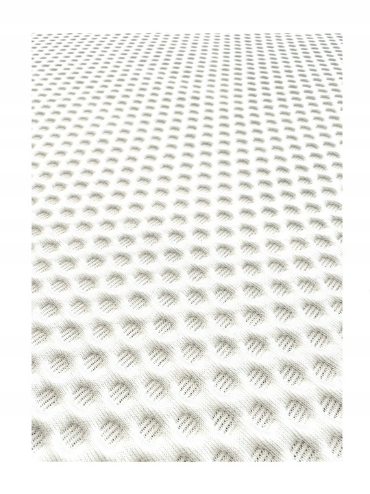 Materac Piankowy 90x200x10cm Dwustronny z Pokrowcem Antyalergiczny