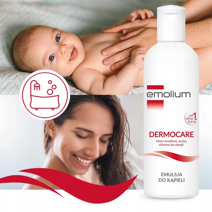 EMOLIUM DERMOCARE 400 ml emulsja do kąpieli