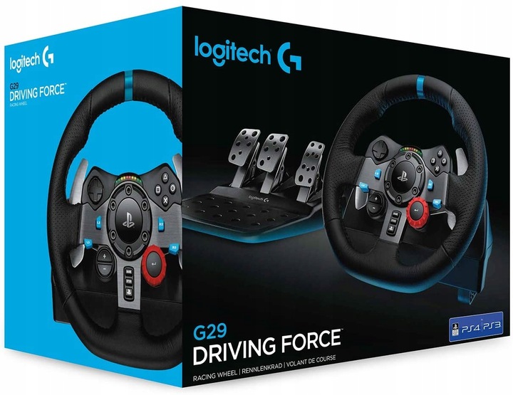 Kierownica Logitech G29 Driving Force 941-000112 PS3 PS4 PS5 PC