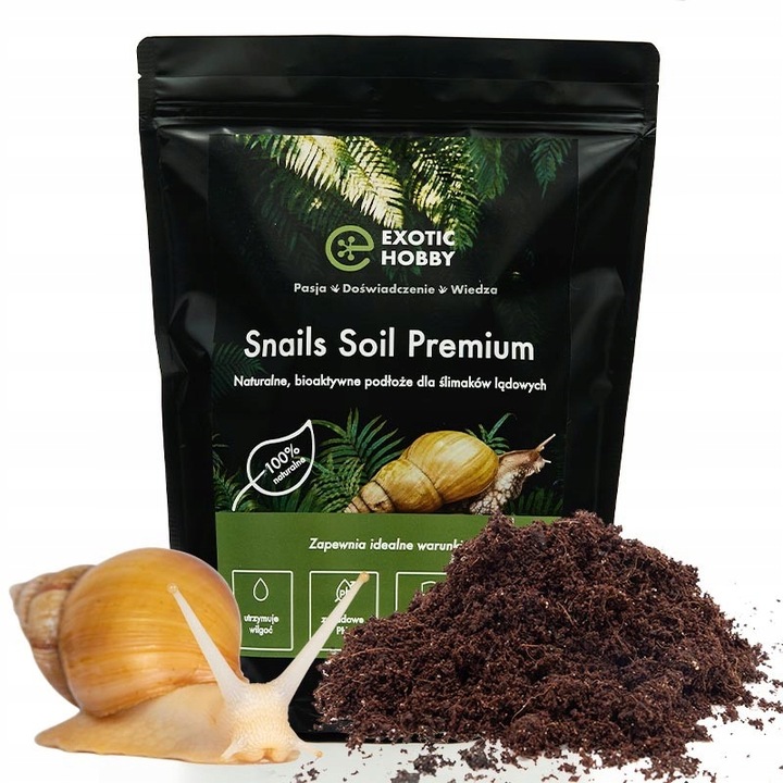 Podłoże dla ślimaków 3L EXOTIC HOBBY