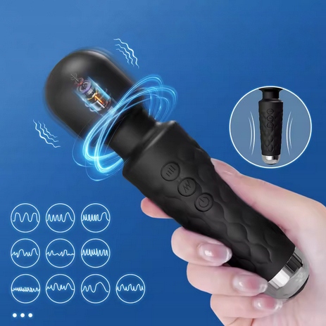 MASAŻER ŁECHTACZKI MOCNY WIBRATOR MAGICZNA RÓŻDŻKA STYMULATOR MAGIC WAND