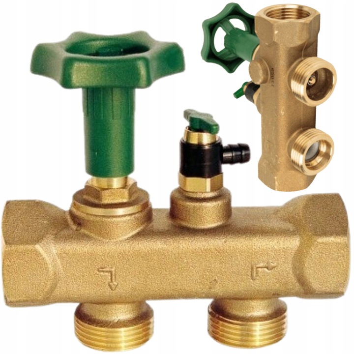 MULTIBLOCK INLINE BWT BYPASS 1 Z ZAWOREM ZWROTNYM PRZYŁĄCZE ZMIĘKCZACZA