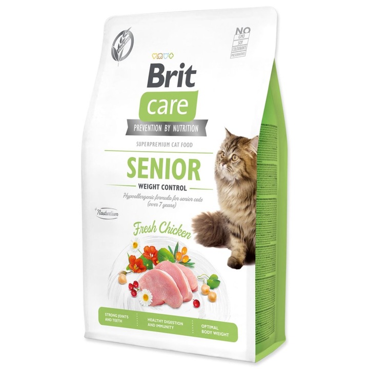BRIT Care Cat Grain-Free Senior Weight Control 2kg