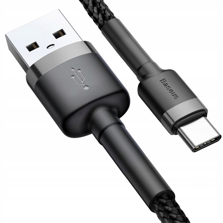 BASEUS Szybki Kabel USB-A - USB-C 1m do Telefonu Quick Charge 3A typ C