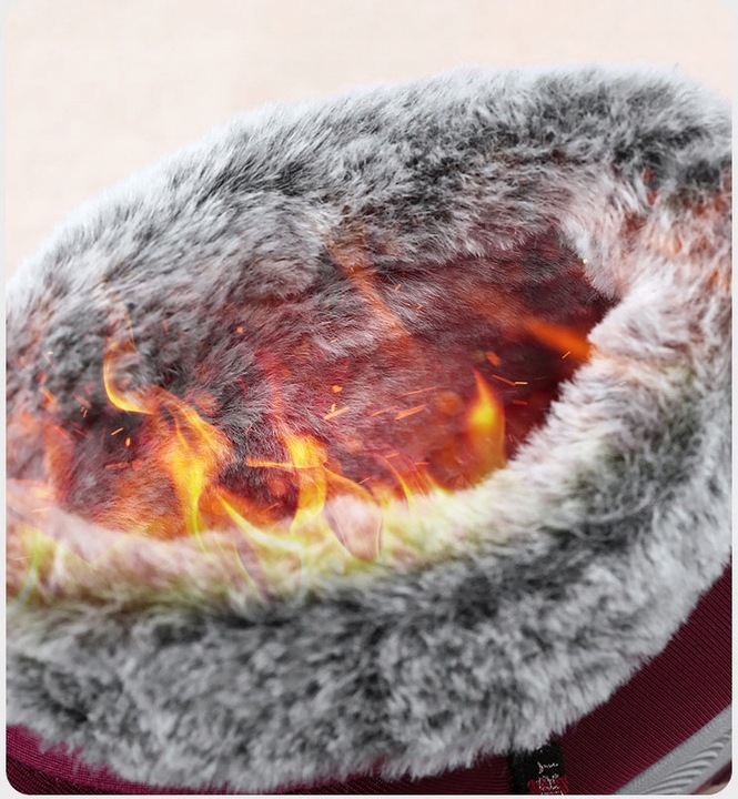 Moda lekkie ocieplane buty damska Sniegowce zimowe buty antypoślizgowy