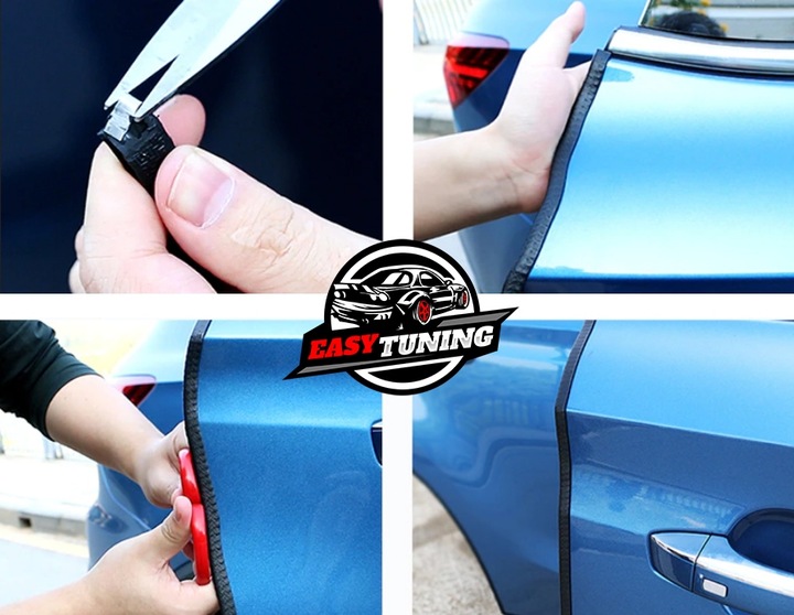 USZCZELKA OSŁONA KRAWĘDZI DRZWI SAMOCHODOWYCH ZBROJONA WZMOCNIONA 5m