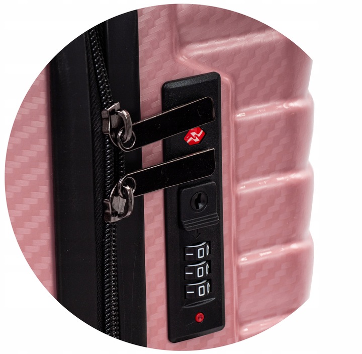 MAŁA WALIZKA KABINOWA L NA 4 KÓŁKACH PODRÓŻNA TORBA POLICARBON RGL