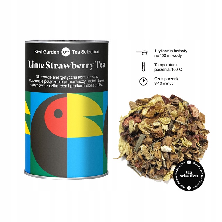 Herbata Owocowa Naturalna Truskawka Napar Vege