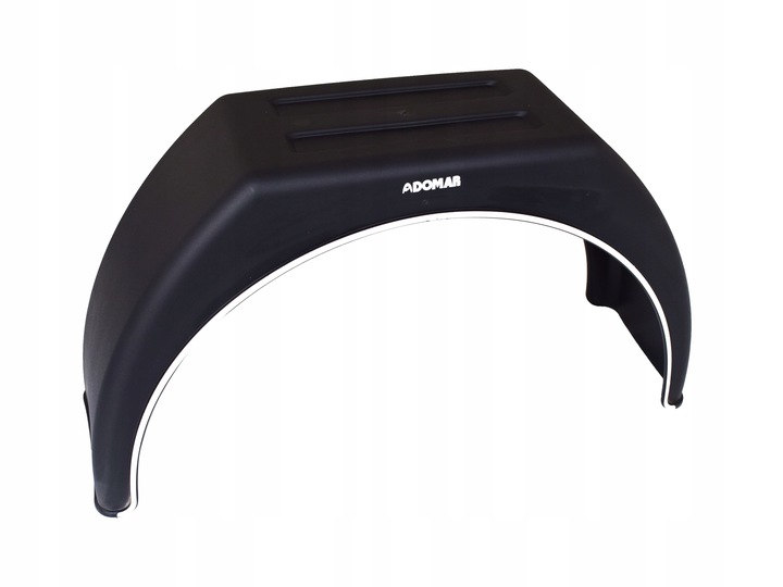 (ZESTAW) - 2 x Błotnik koło pojedyńcze 15-16" | BIAŁY RANT - BUS KONTENER