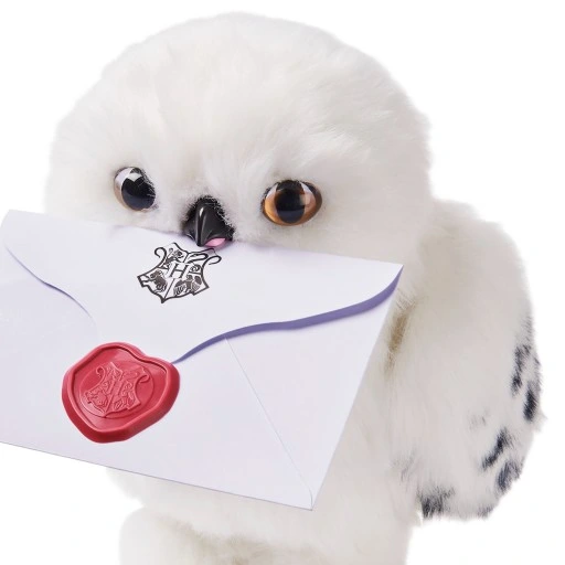 HARRY POTTER HEDWIGA INTERAKTYWNA SOWA Z LISTEM