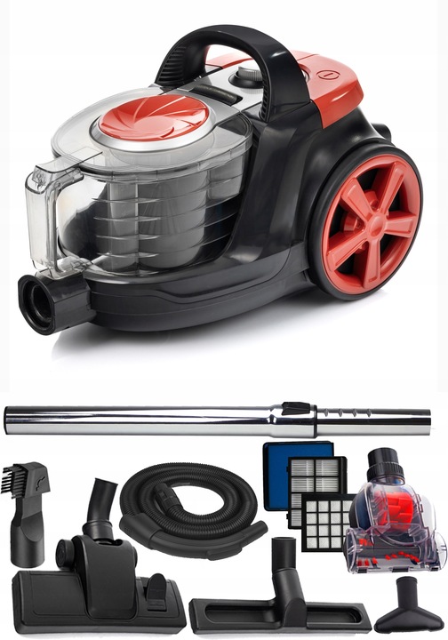 ODKURZACZ BEZWORKOWY CYKLONOWY HEPA LEHMANN VIENTO 4000 ULTRA SYSTEM SSANIA