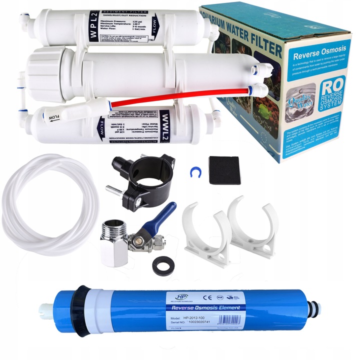 Filtr odwrócona osmoza RO3 akwarystyczna 100 GPD!!