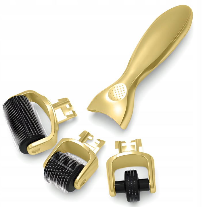 DERMA ROLLER 0.5/1/1.5mm 3W1 DERMAROLLER TYTAN MEZOTERAPIA IGŁOWA DO TWARZY