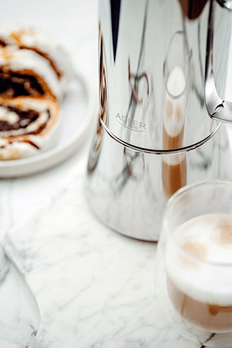 KAWIARKA ZAPARZACZ DO KAWY ESPRESSO 620ml A4417 Działa na Indukcja Gaz