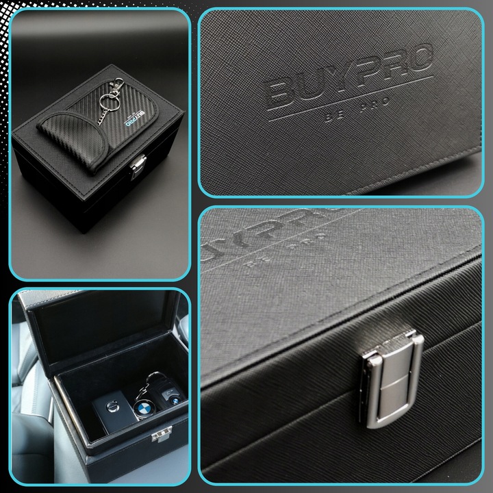 PUDEŁKO Faraday + Etui pokrowiec NA KLUCZYK KEYLESS Rfid ZESTAW + GRATIS