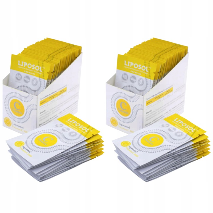 Aliness LIPOSOL LIPOSOMALNA WITAMINA C NA ODORNOŚĆ BUFOROWANA 1000mg 40sasz