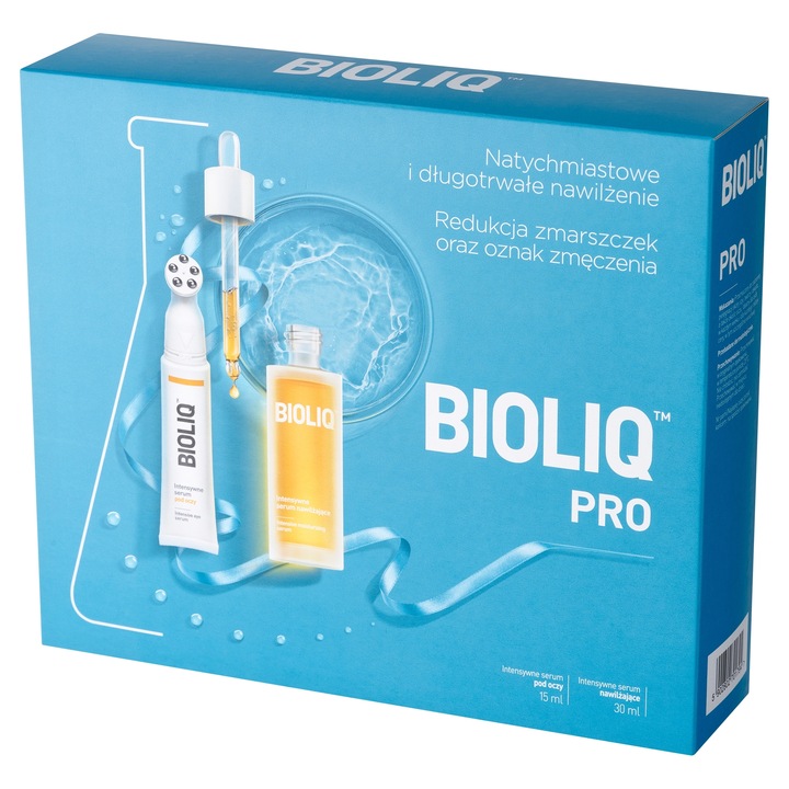 BIOLIQ PRO serum pod oczy 15 ml + Intensywne serum nawilżające 30ml