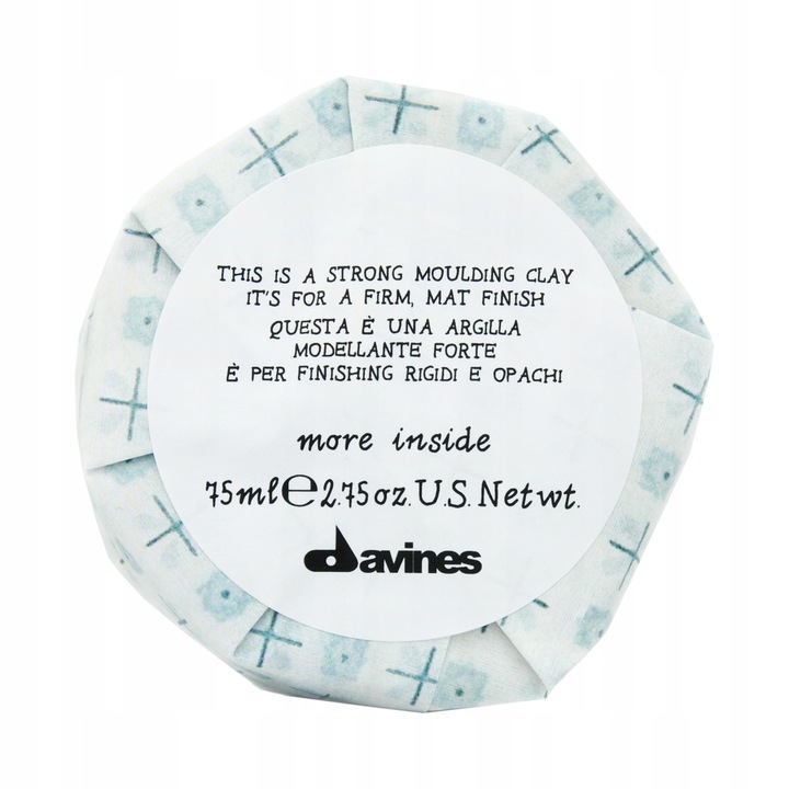 Davines More Inside Mocno Utrwalająca Glinka Do Włosów 75 ml
