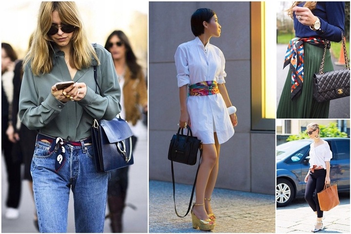 APASZKA CHUSTA DAMSKA lekka elegancka chustka gawroszka kwadratowa