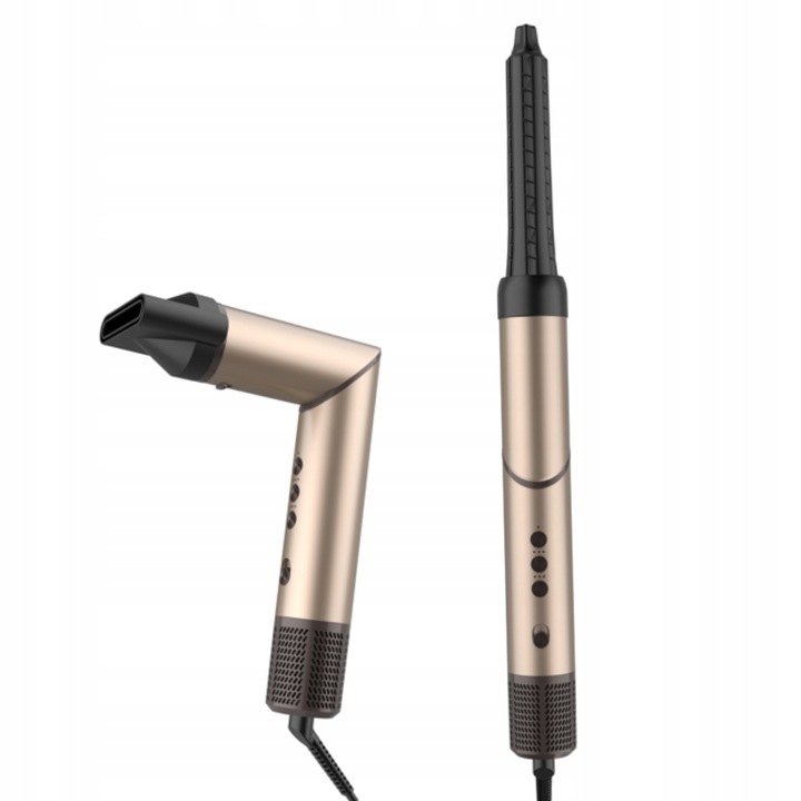 Dekraft Air Styler ICED LATTE suszarko-lokówka z jonizacją, NTC 1500W