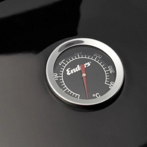 GRILL WĘGLOWY KULISTY OGRODOWY Z POKRYWĄ i RUSZTEM ENDERS CALDERAPRO