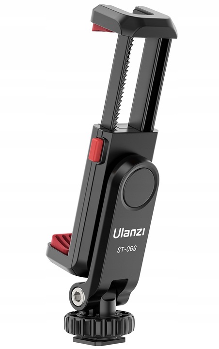 Ulanzi ST-06S Adapter uchwyt statywowy do telefonu + zimna stopka x 2