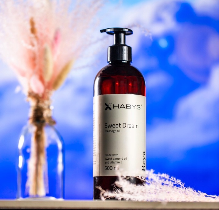 OLEJEK DO MASAŻU REYA SWEET DREAMS 500 ML WITAMINA E UJĘDRNIA NAWILŻA