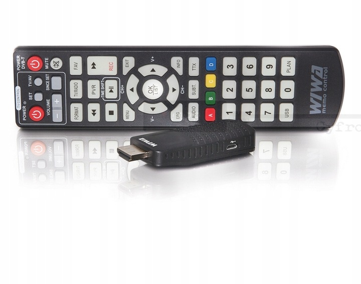 Dekoder Tuner TV Wiwaj DVB-T2 HEVEC MINI LED