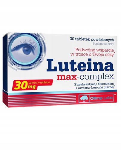 OLIMP LUTEINA MAX-COMPLEX 30tabl OCHRONA WZROKU