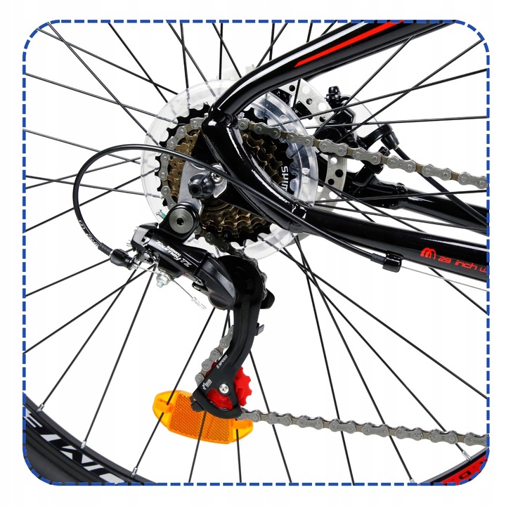 ROWER MTB GÓRSKI 29 ROMET RAMBLER R9.0 SHIMANO OŚWIETLENIE I STOPKA GRATIS