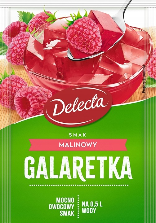 Galaretka Delecta mix 10 smaków do deserów, mleczna i klasyczna