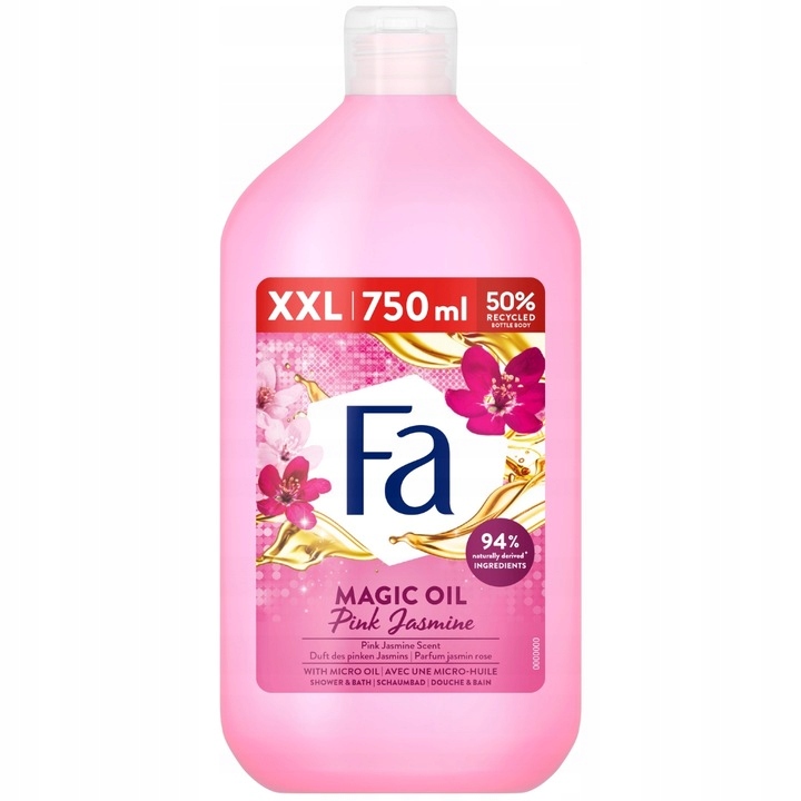Fa Żel pod Prysznic i do Kąpieli Mix Zapachów 750 ml x3
