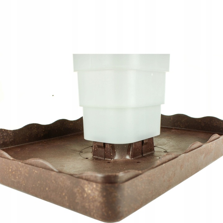 KARMNIK DLA PTAKÓW DUŻY MOCNY DOMEK BUDKA NA KARMĘ POKARM ZIARNO