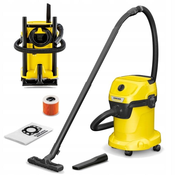 Odkurzacz przemysłowy Karcher WD 3 V-17/4/20 uniwersalny 1000W 4m