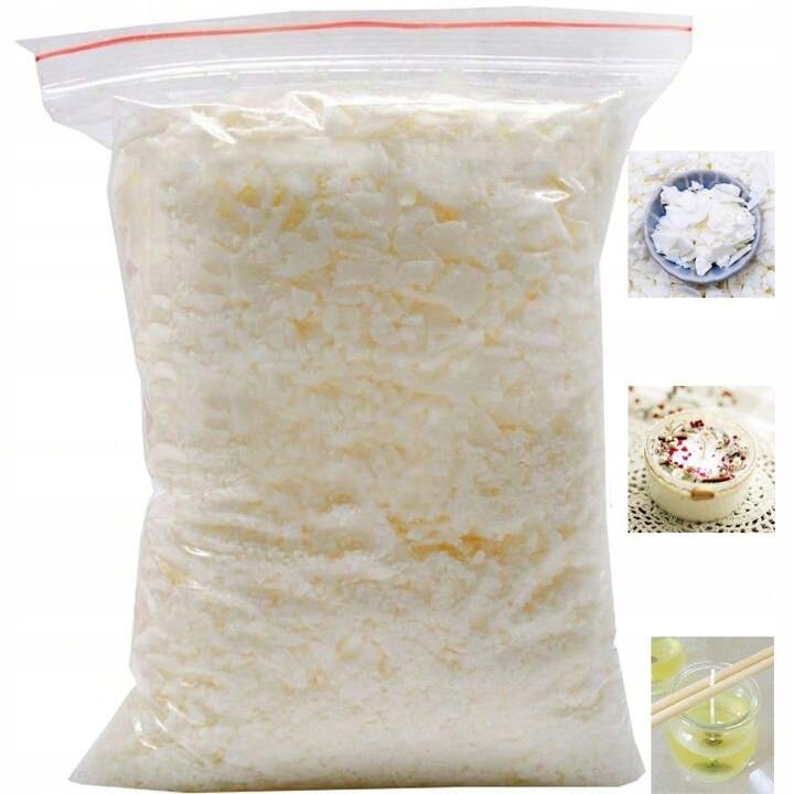 Wosk sojowy naturalny do świec masażu soy wax 1kg