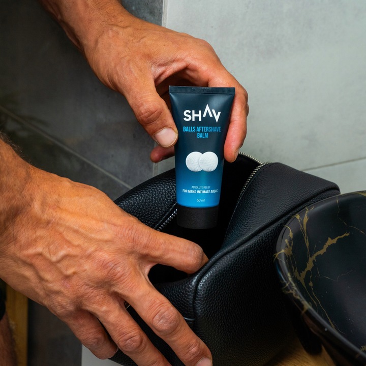 Shav Balsam Po Goleniu dla Meżczyzn do Miejsc Intymnych Ciała Nawilżający