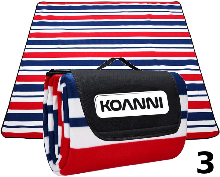 KOC PIKNIKOWY PLAŻOWY MATA Z IZOLACJĄ 200x200