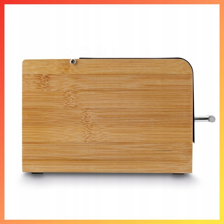 CHLEBAK NA PIECZYWO DREWNIANY POJEMNIK NA CHLEB CZARNY