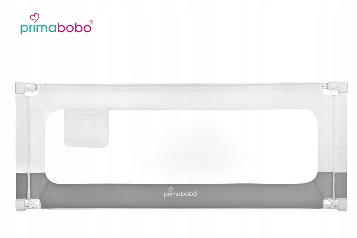 PRIMABOBO Barierka do łózka VELVO 140cm, osłona ochronna dla dzieci