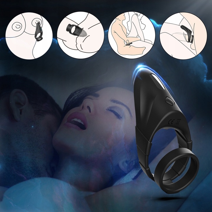 masazery prostaty z pierscieniem 10 funkcjami wibracji na penisa dla par