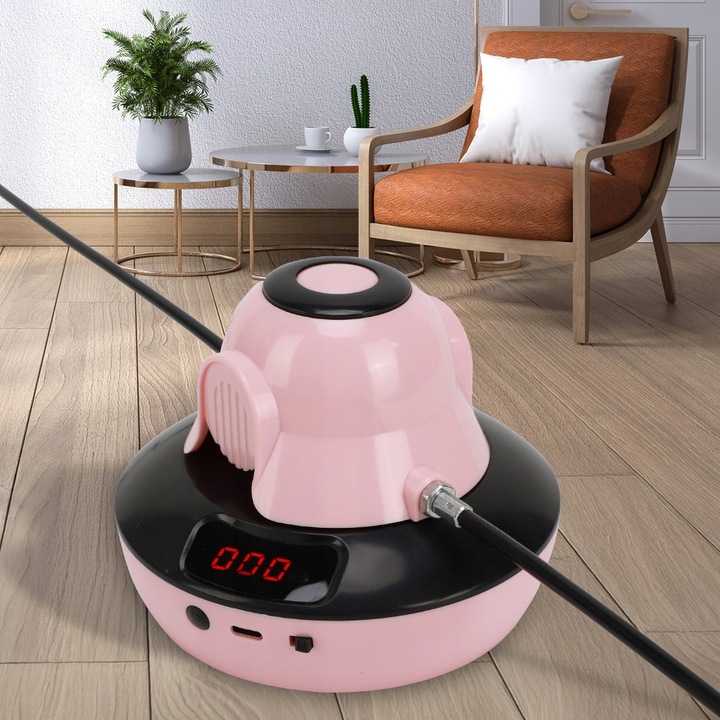 SKAKANKA INTELIGENTNA AUTOMATYCZNA DLA DZIECKO Z LED LICZNIK + PILOT RÓŻOWY