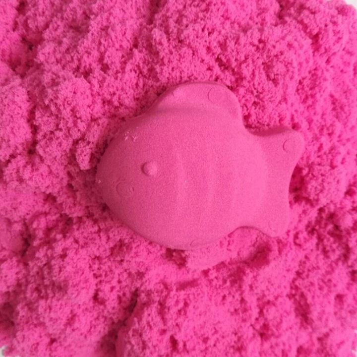 PIASEK KINETYCZNY 5 KG BASEN FOREMKI ŁOPATKA ZESTAW XXXXL SUPER PLASTYCZNY