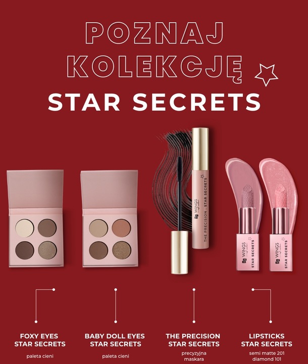 AA Wings Of Color Star Secrets Mascara Wydłużająca