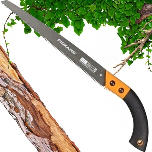 FISKARS PIŁA RĘCZNA OGRODNICZA WZMOCNIONA DO GAŁEZI ŚWIEŻEGO DREWNA 56,5cm